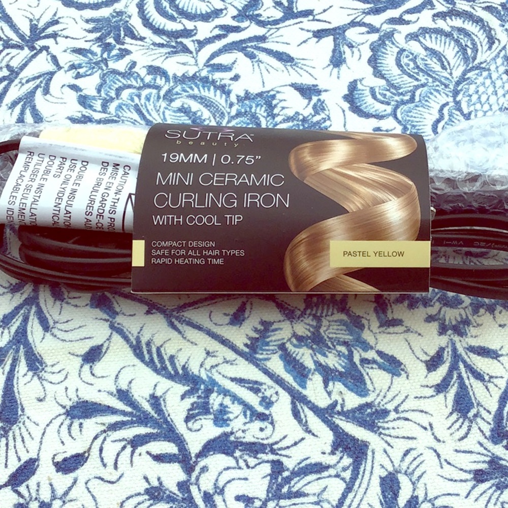 Sutra Mini Curling Iron .75” New